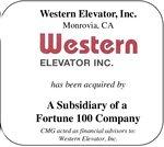 Western Elevator Inc